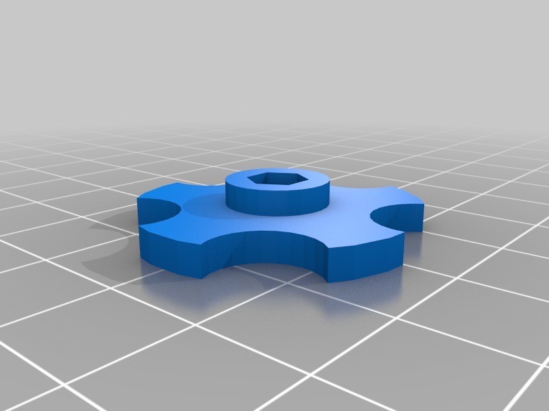 Customizable Thumb Screw Rosette