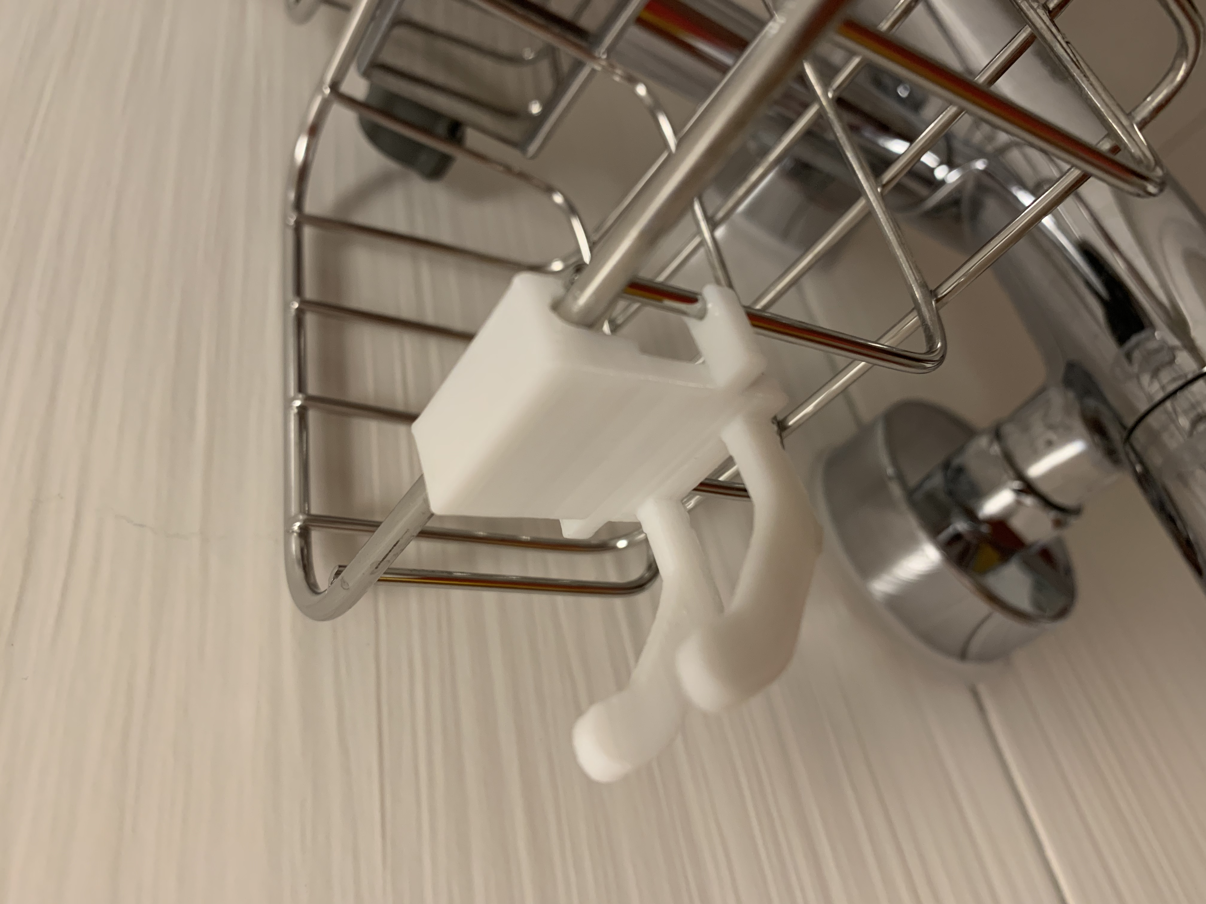 Multipurpose Hook For IKEA VOXNAN Shower Basket