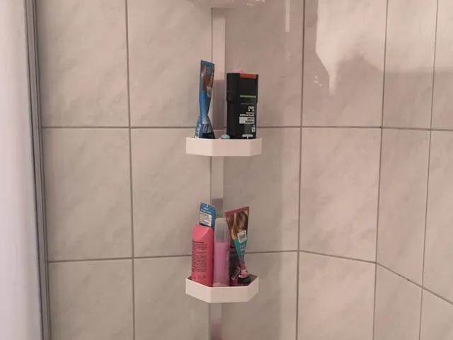 Shower Gel Shampoo Soap Razor Holder