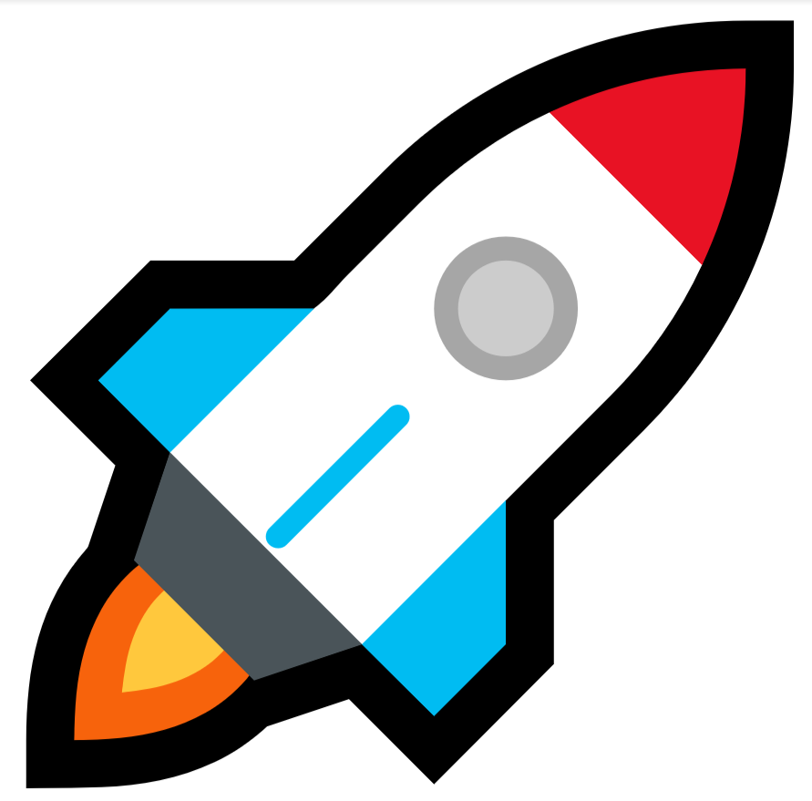 Rocket Emoji Keychain 🚀 by spaceshipdude | Download free STL model ...