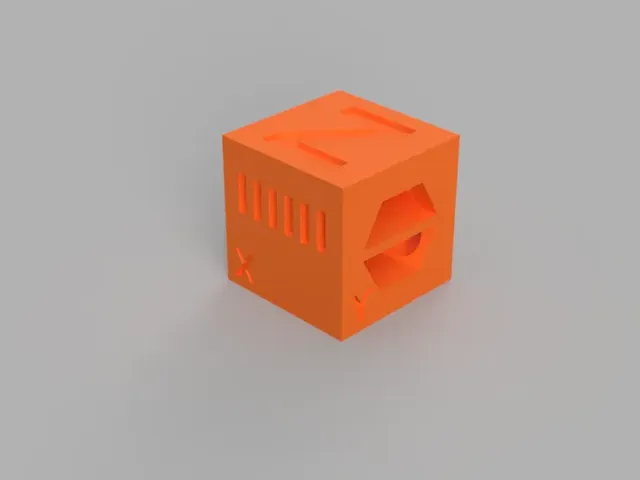 15x15 test cube
