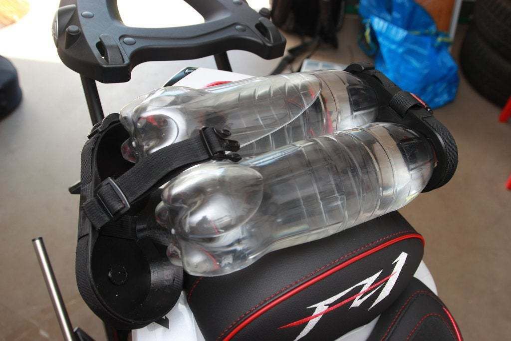 MOTORCYCLE PASSENGER SEAT BOTTLES HOLDER by Martin Prager Download