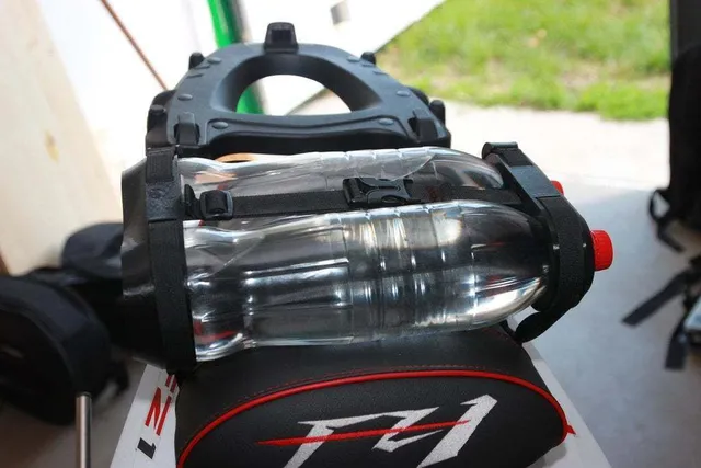 MOTORCYCLE PASSENGER SEAT BOTTLES HOLDER