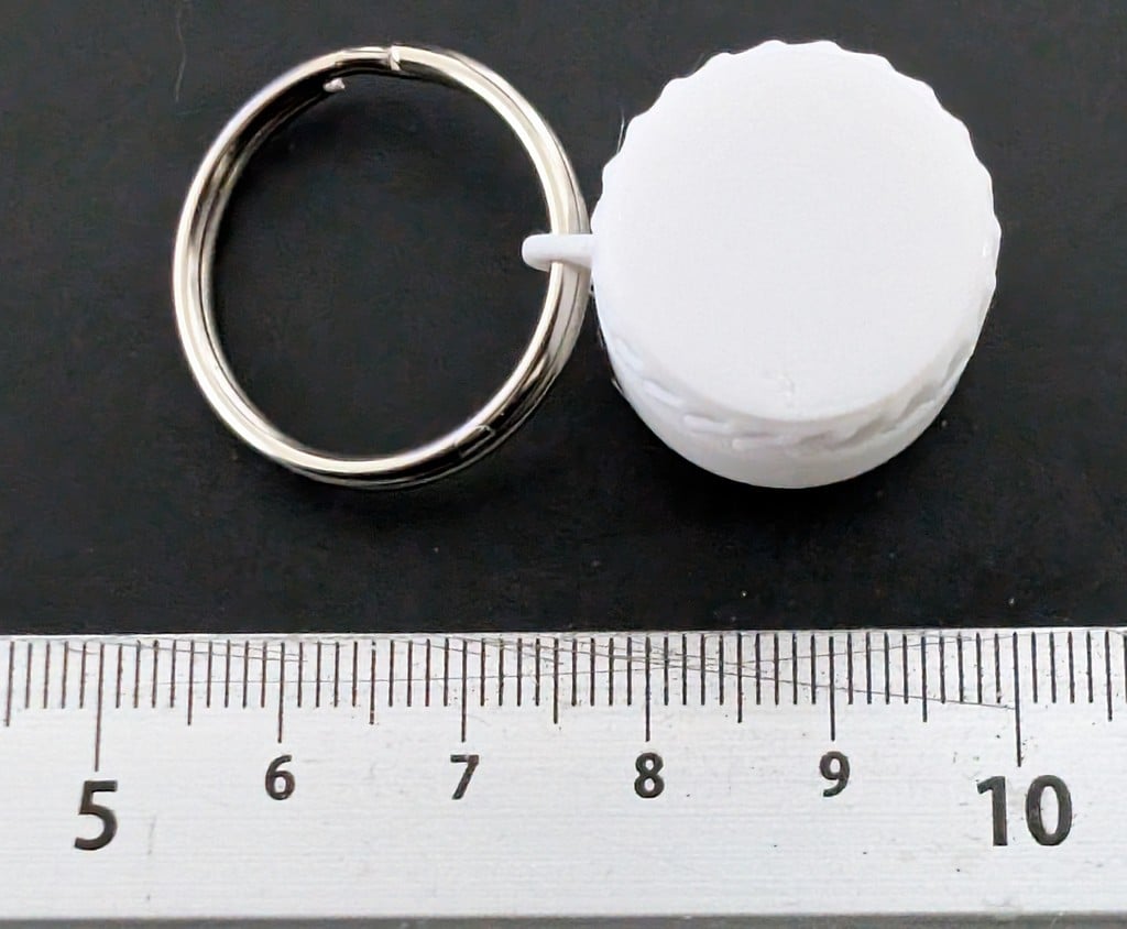 Another Pill Box Key Chain