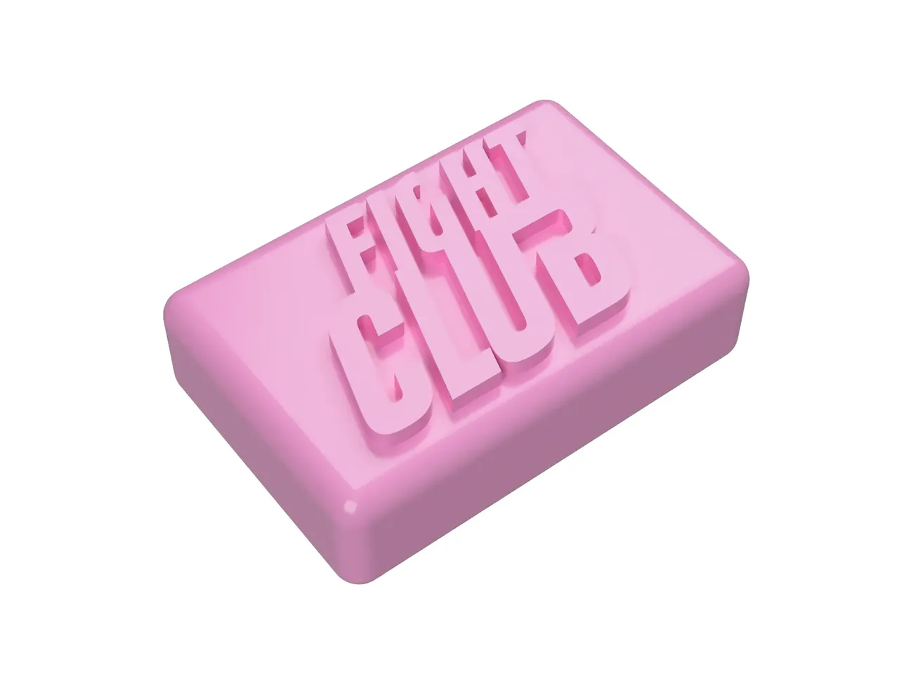 Fight Club soap mold by Punkelopment | Download free STL model |  