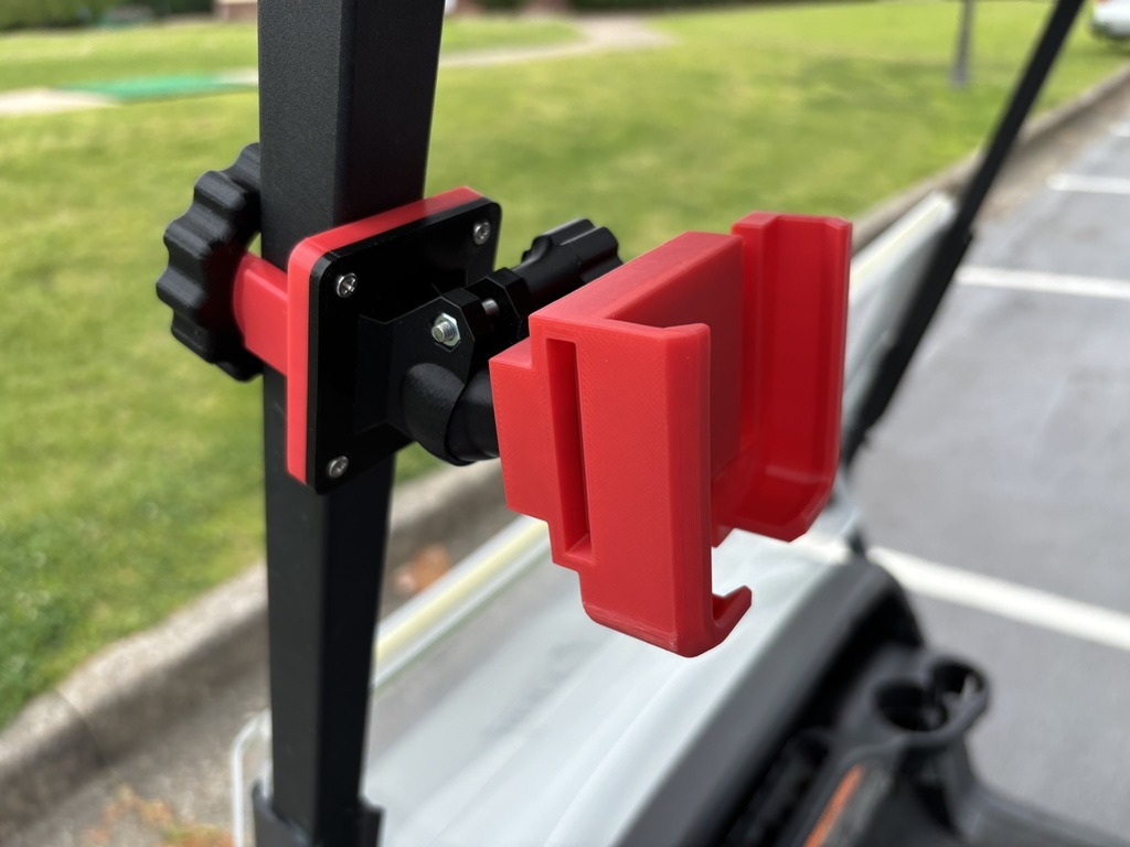 Adjustable Phone Clamp for Golf Cart