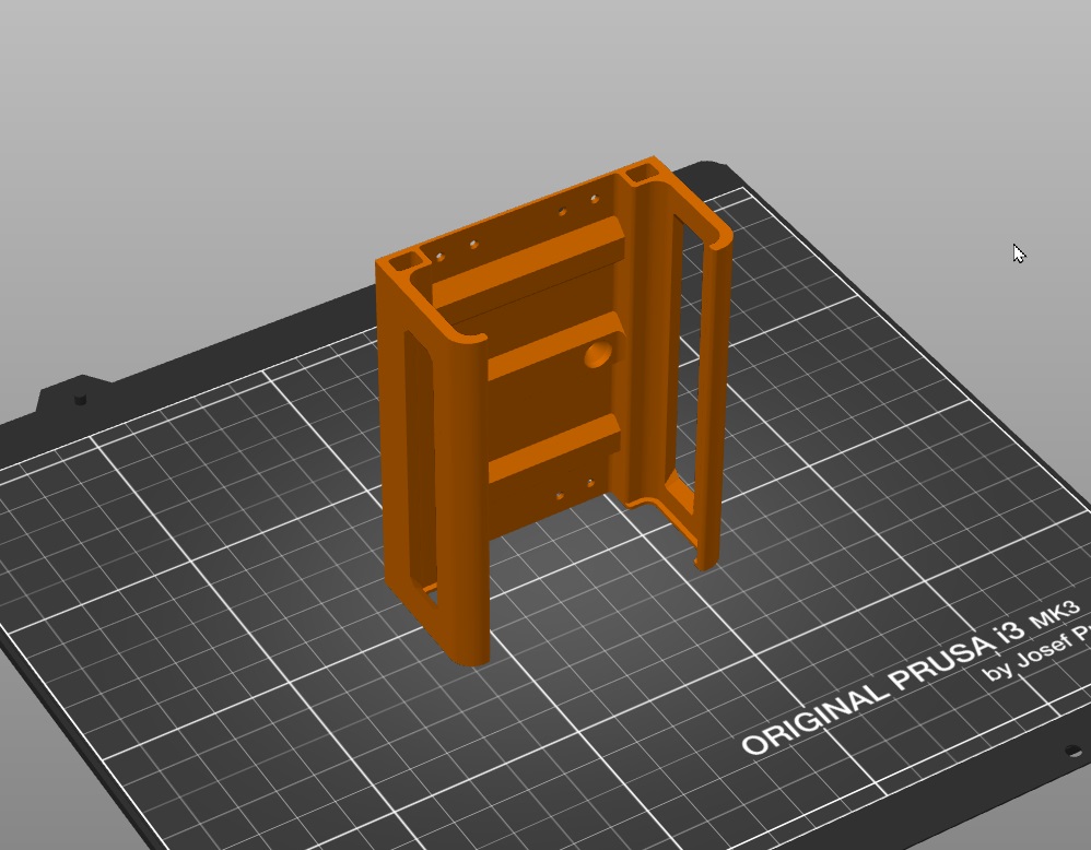 Easy wall mount holder for Anker multiport USB Power Adapter. by rin