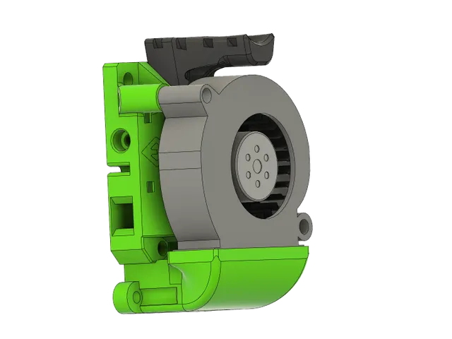 EVA Backplate Cartesian for Pabst EBM Fan