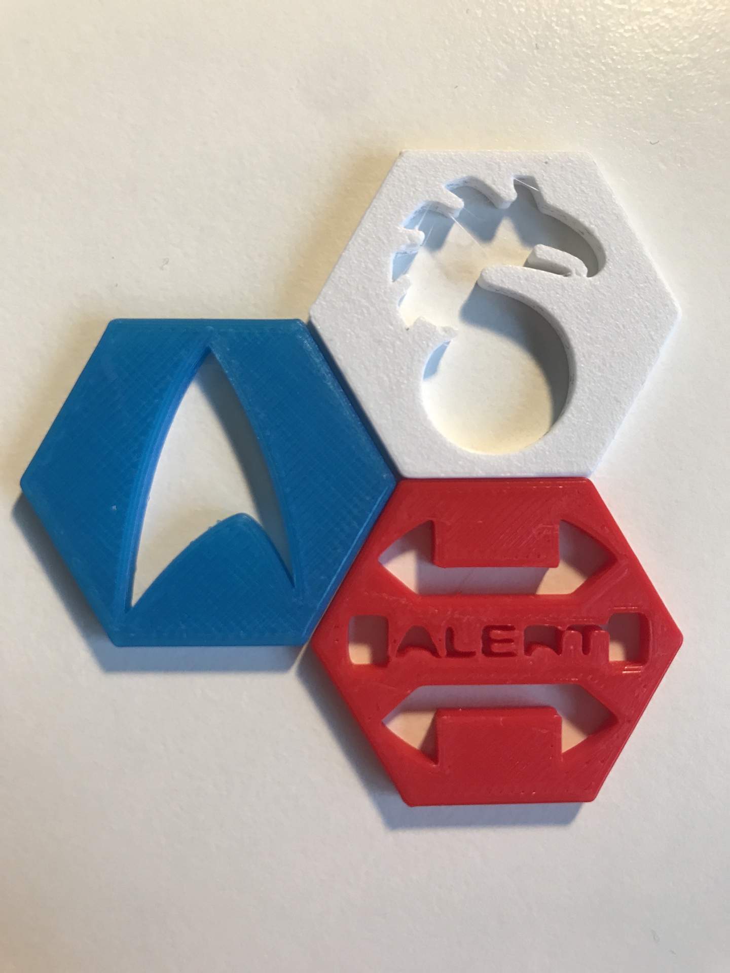 Pen and Paper Tokens - Star Trek Momentum Threat and Shadowrun Edge
