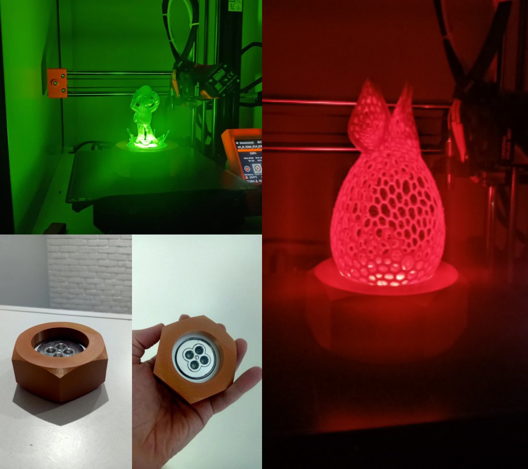 Simple HexNut Cover for Tedi Led