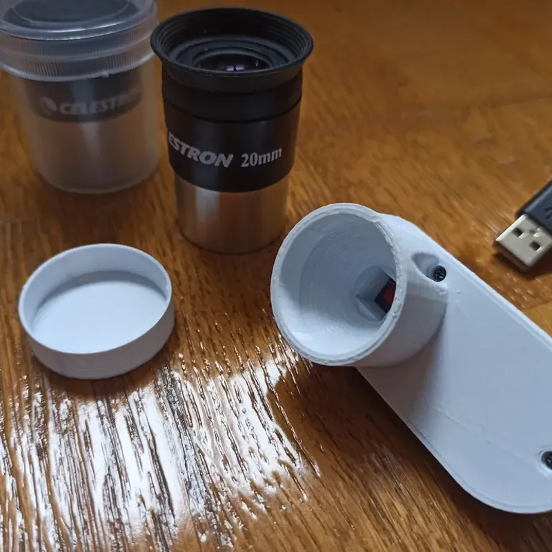 Logitech c270 telescope store adapter