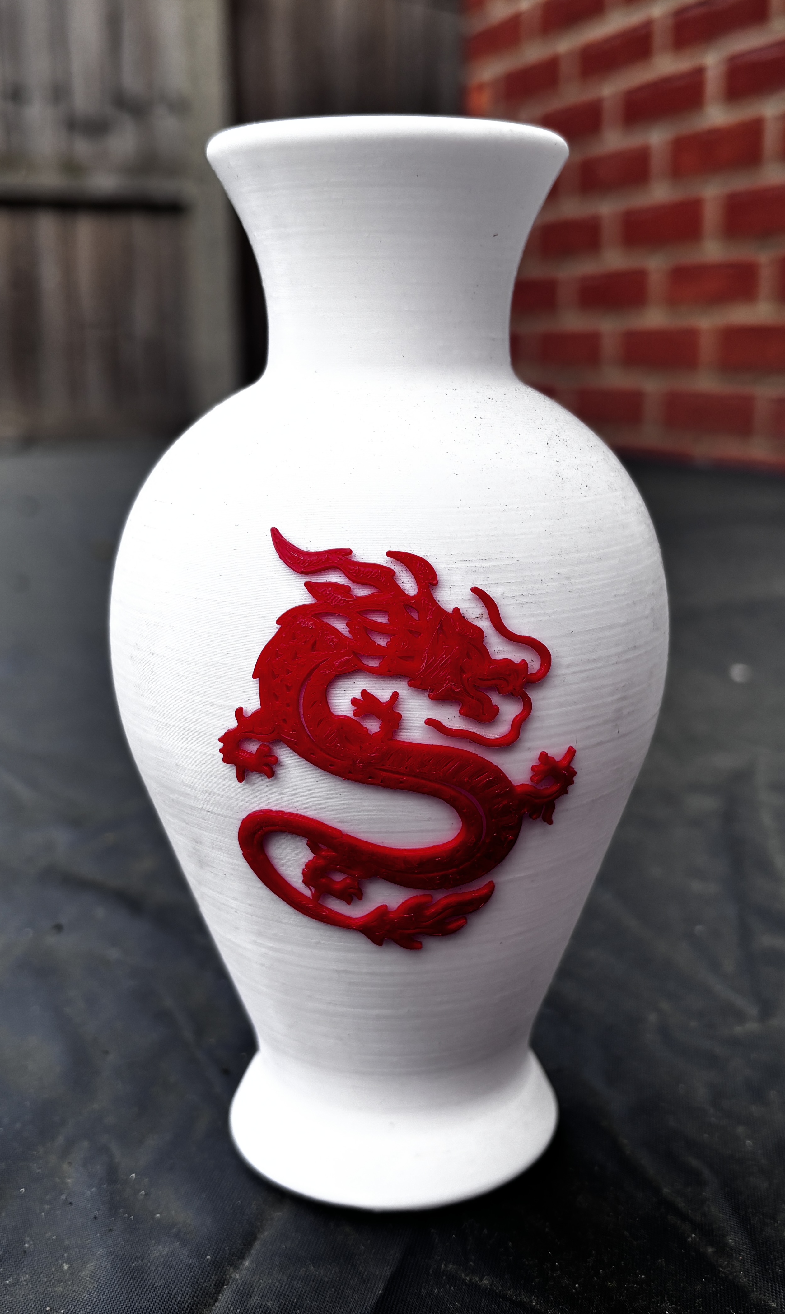 Chinese Dragon Vase