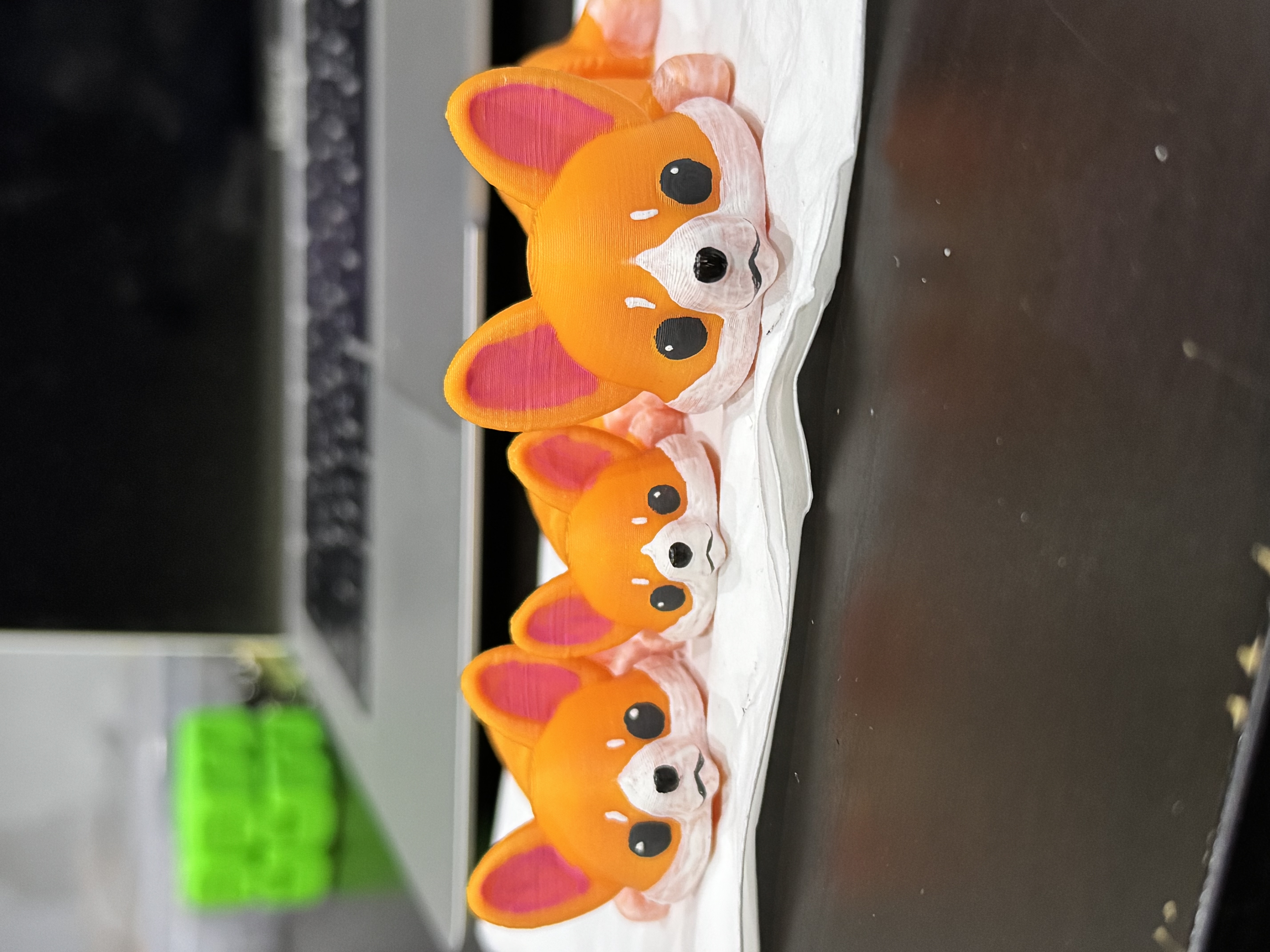 Articulated Corgi - keychain