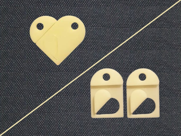 Valentine Keychain Heart