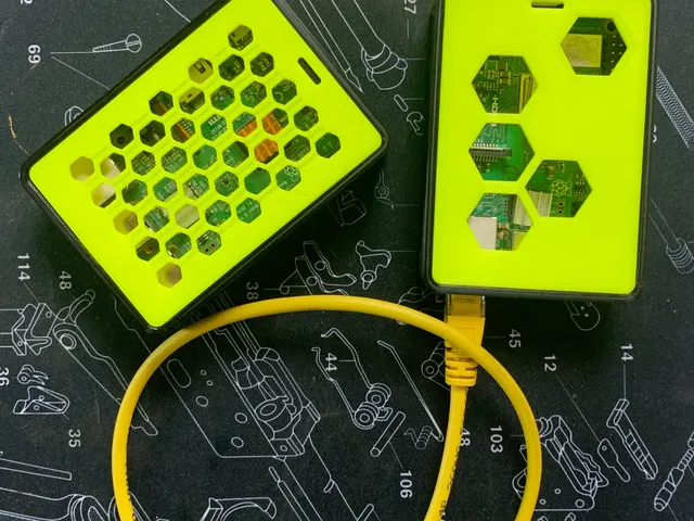 Raspberry Pi 3 Case No Screw (clip cover)