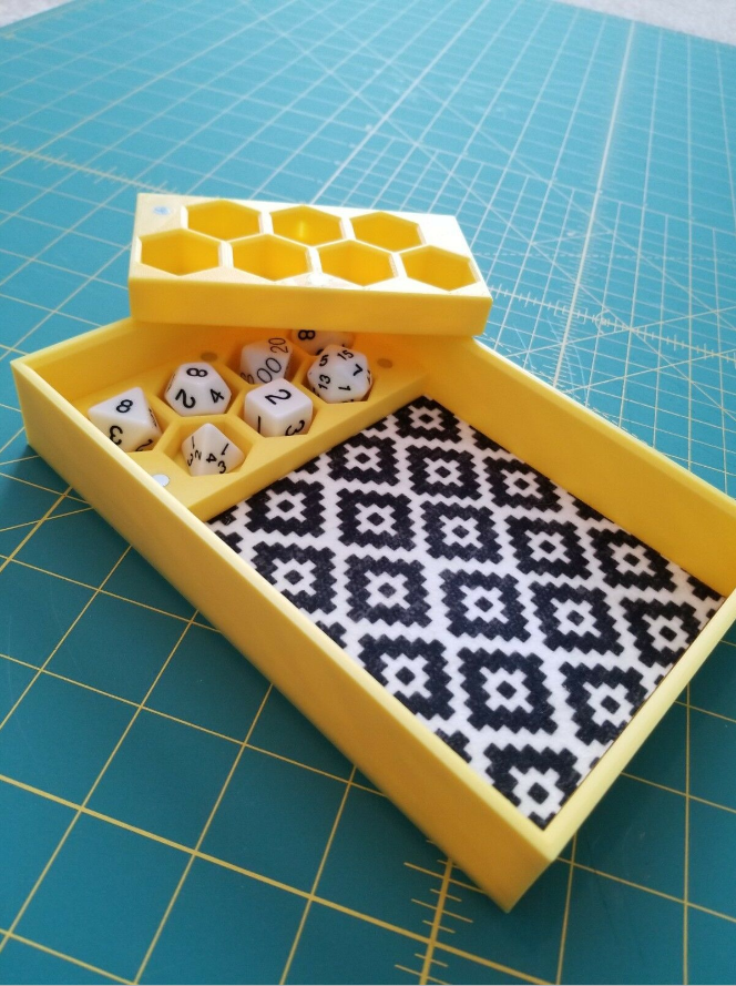 Dice Holder and Dice Tray