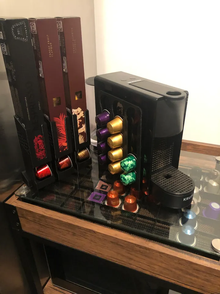 Free STL file Nespresso capsule holder - Support capsule Nespresso 🏠・3D  print design to download・Cults