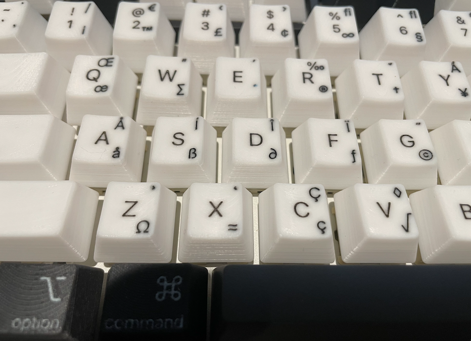 Mac Option Mechanical KeyCaps (Cherry Stem)