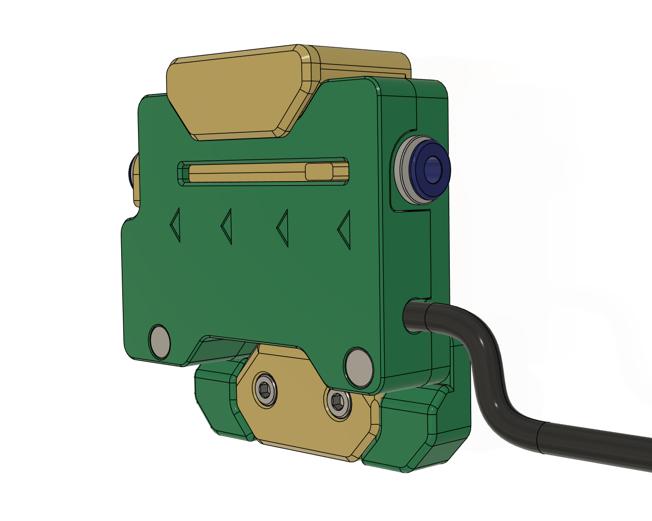 Miniatura 4 do modelo 3D TurtleNeck PLUS - Magnetic Mount and Cable Cover (for BoxTurtle)