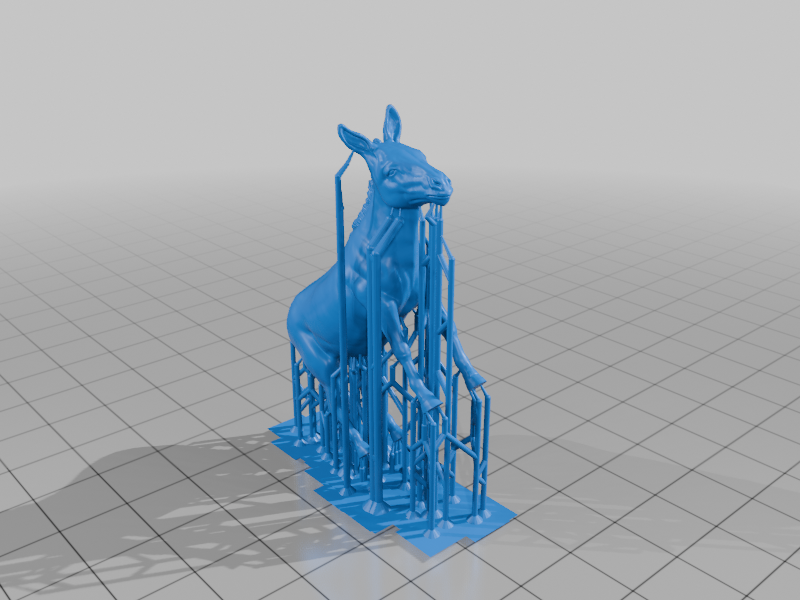 Miniatura 3 do modelo 3D Donkey