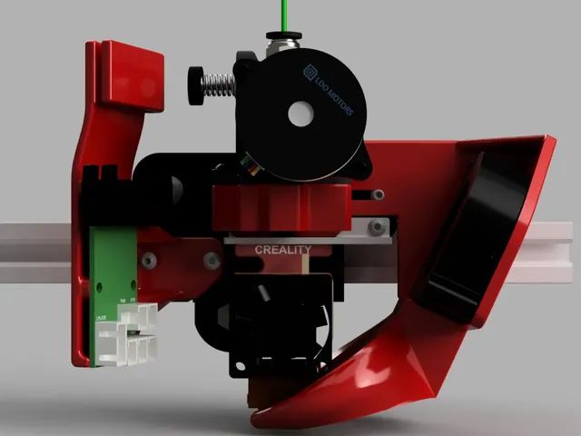 CR-6 stock or MicroSwiss hotend & Orbiter V1.5 extruder direct drive mount direct on the CR6 strain gauge.