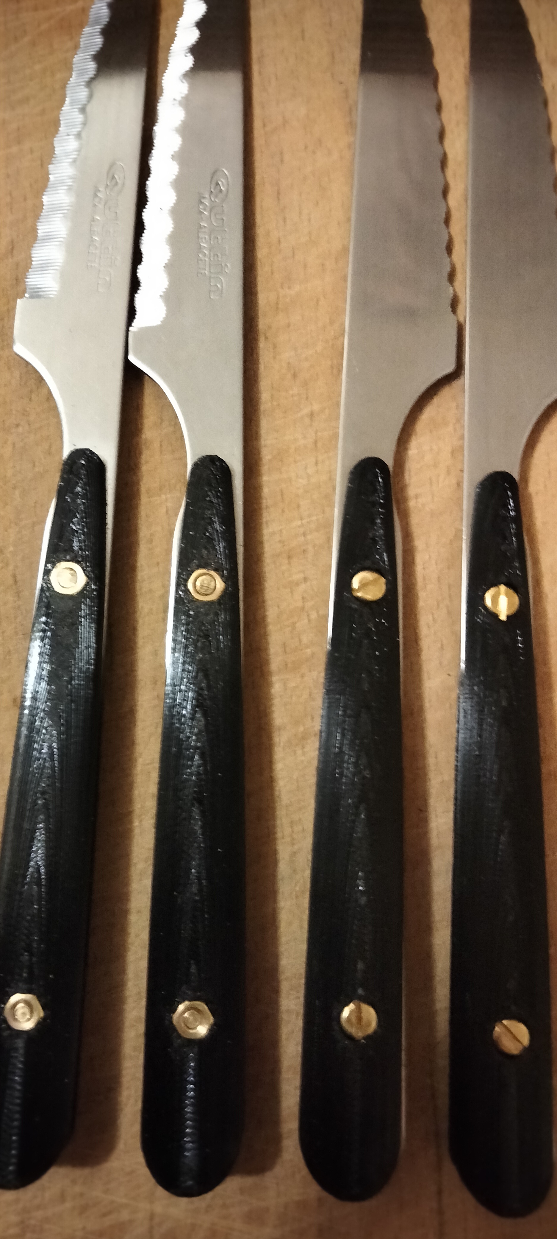 mangos de cuchillos