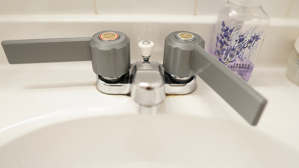 Hands Free Faucet Handle for 10mm 7 teeths handle — miniatura 4