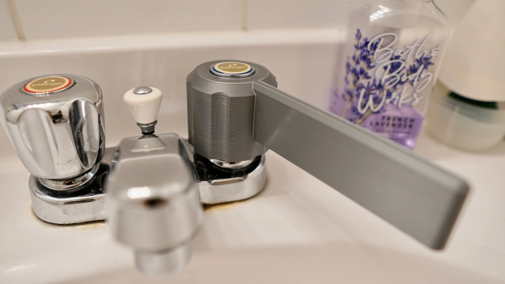 Hands Free Faucet Handle for 10mm 7 teeths handle — miniatura 7