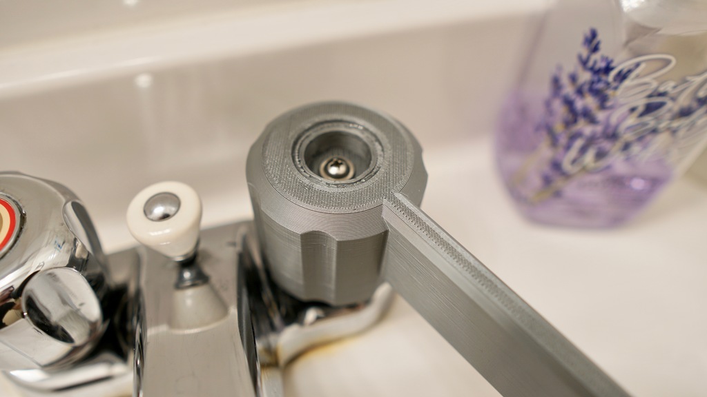 Hands Free Faucet Handle for 10mm 7 teeths handle — miniatura 8