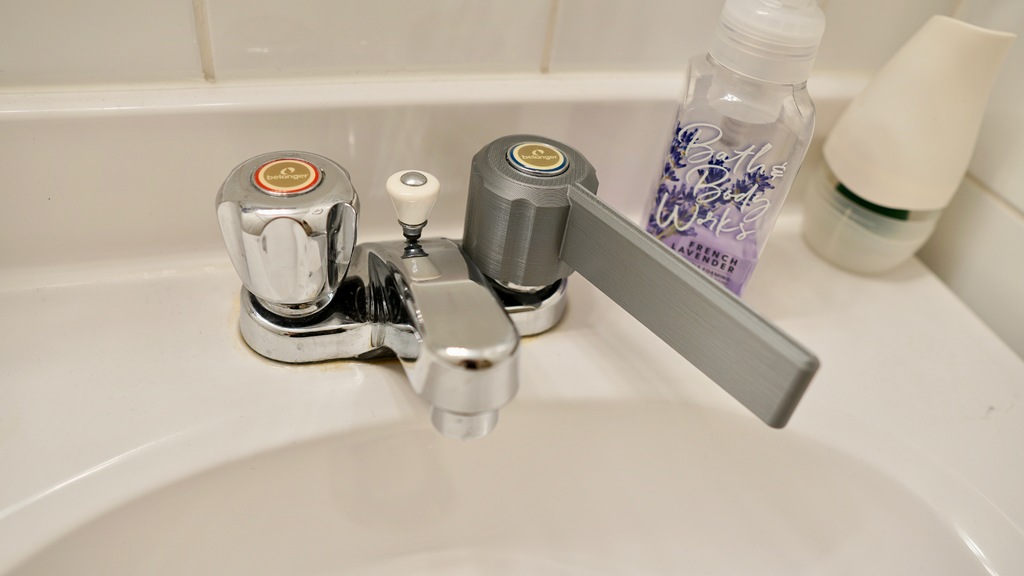 Hands Free Faucet Handle for 10mm 7 teeths handle — miniatura 9