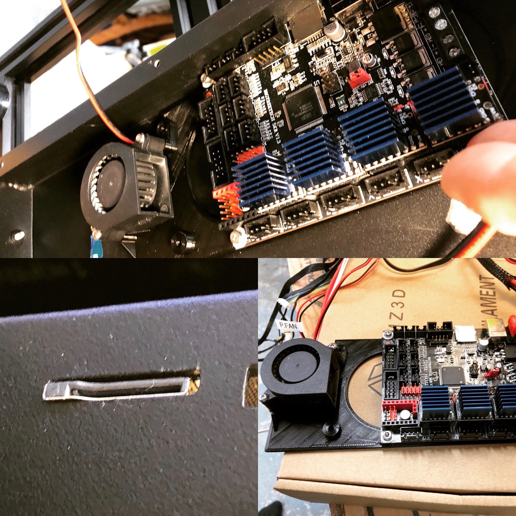 Solvol3D SV01 SKR v1.3 bracket replacement Motherboard