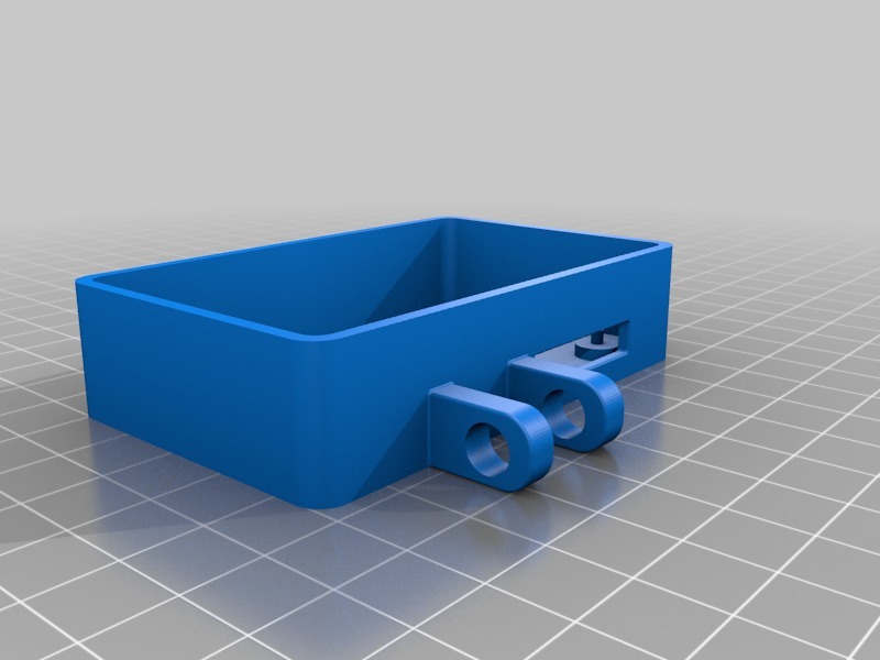 Miniatura 4 do modelo 3D Raspberry Pi Zero Wall Mount case for NoIR camera