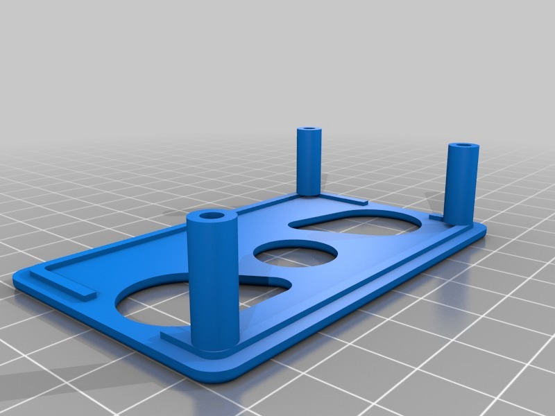 Miniatura 5 do modelo 3D Raspberry Pi Zero Wall Mount case for NoIR camera