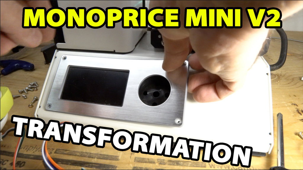 Monoprice Mini V2 and V1 - MKS Gen L and TFT24 touchscreen MODS