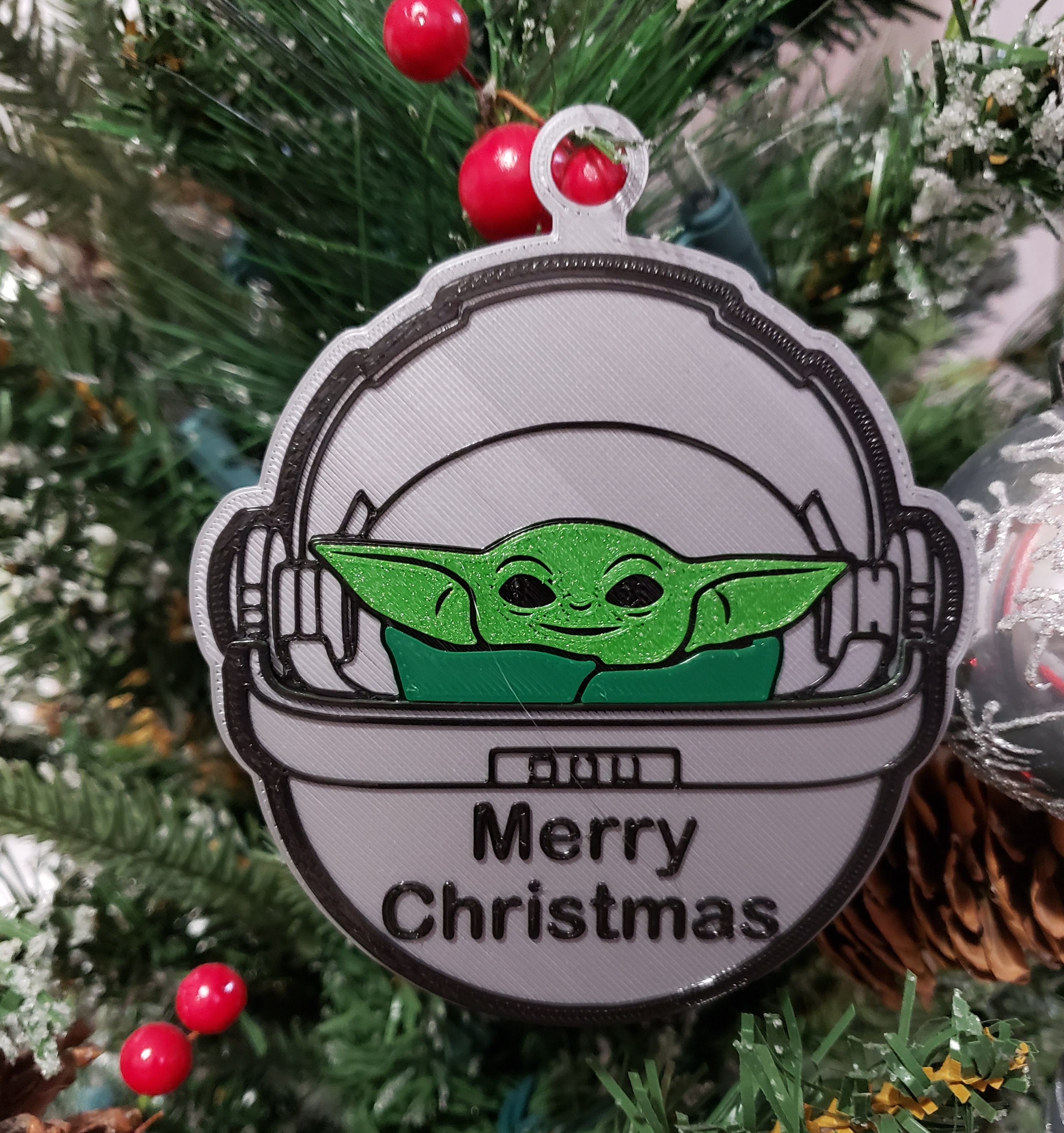 The Child Ornament - Baby Yoda  filament swap and MMU