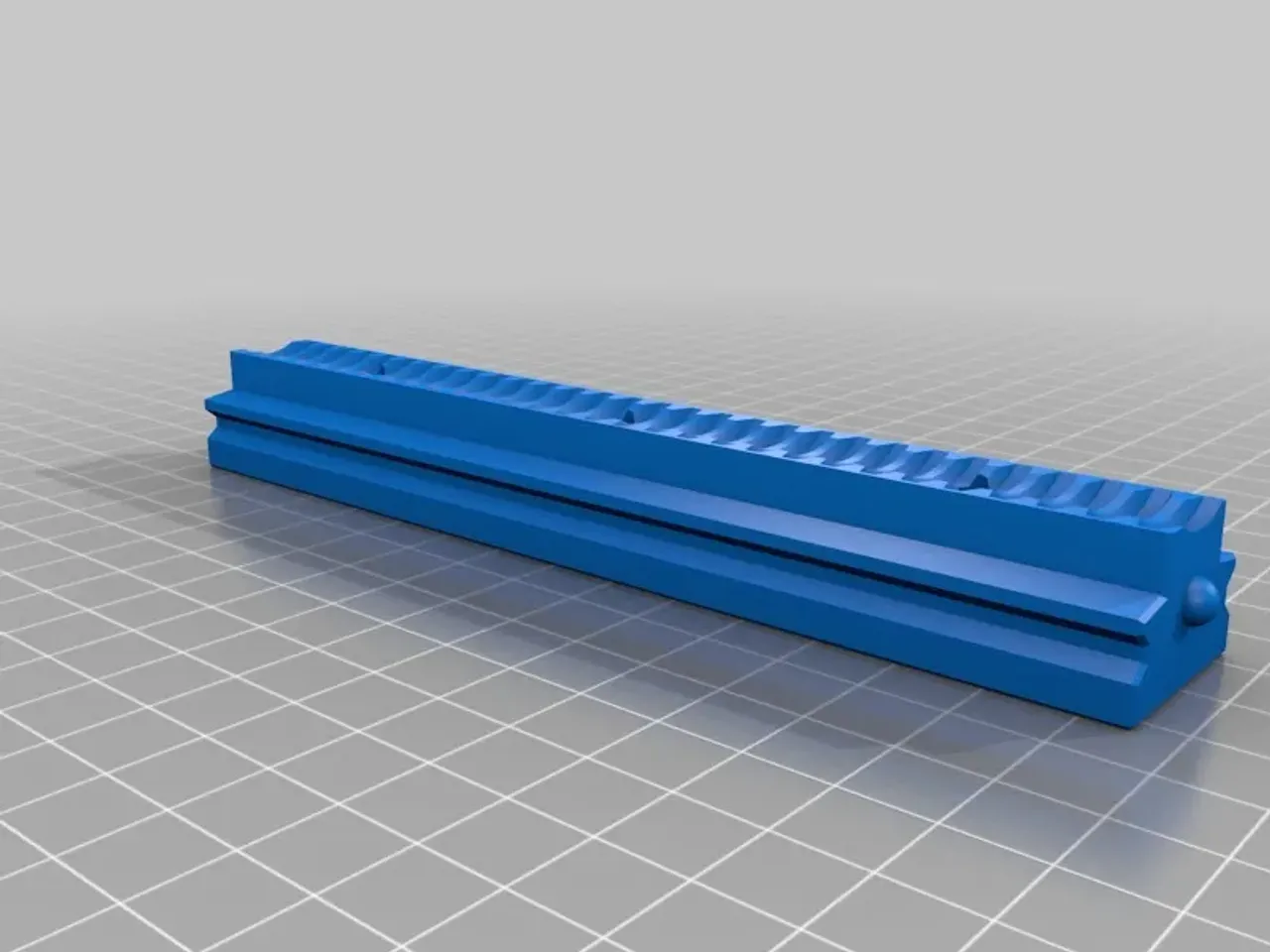 Rack & Worm Linear Slide by LoboCNC | Download free STL model ...
