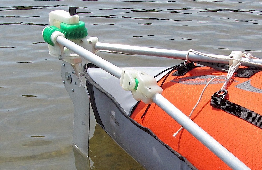 A Better Rudder (for Inflatable Kayak)