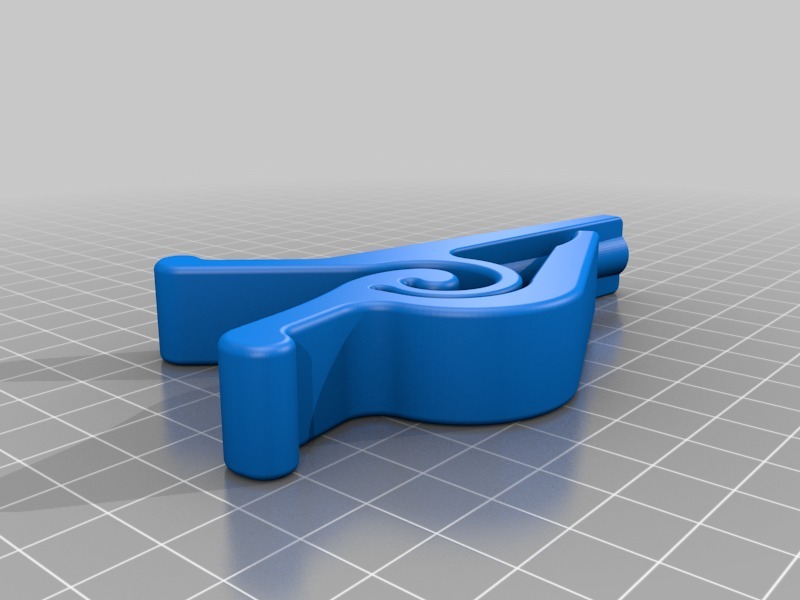 One-Piece One-Handed Guitar Capo by LoboCNC | Download free STL model ...