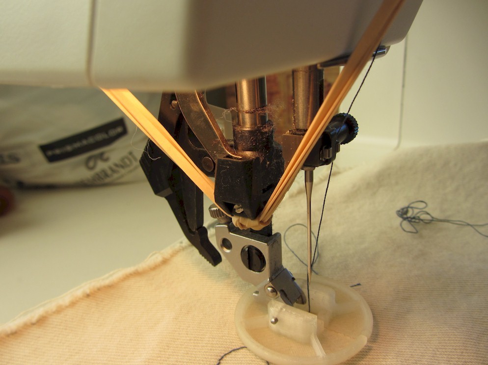 Freehand Foot for Pfaff Sewing Machine by LoboCNC Download free STL