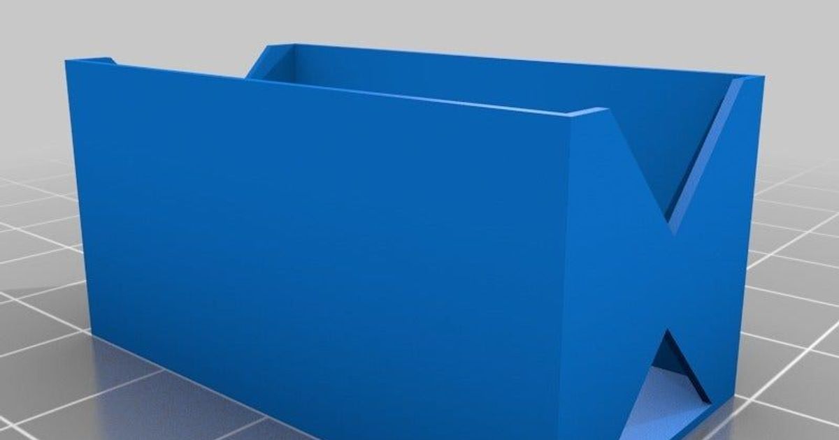 CR123A Battery Holder by Inhibit Download free STL model