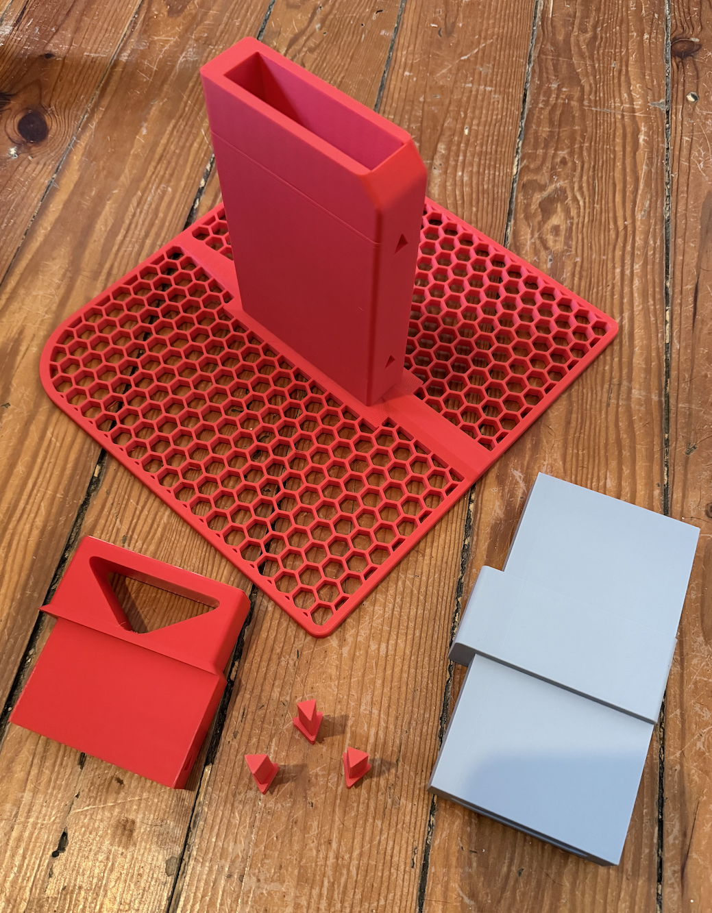 Miniatura 5 do modelo 3D Shoe Rack Stackable Modular