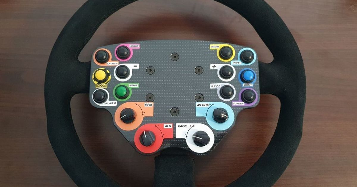 Ken Block's 2016 Ford Focus RS RX steering wheel by Stanley Download