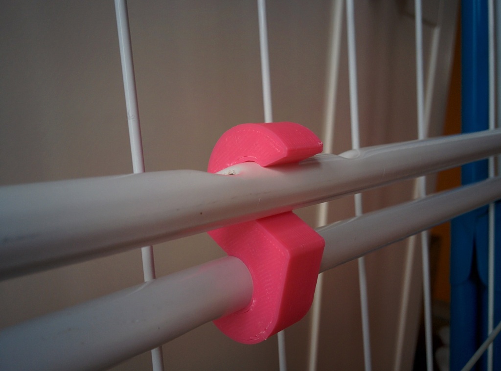 Clip for drying rack