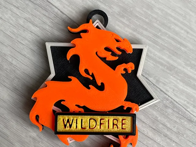 CS:GO wildfire kaychain