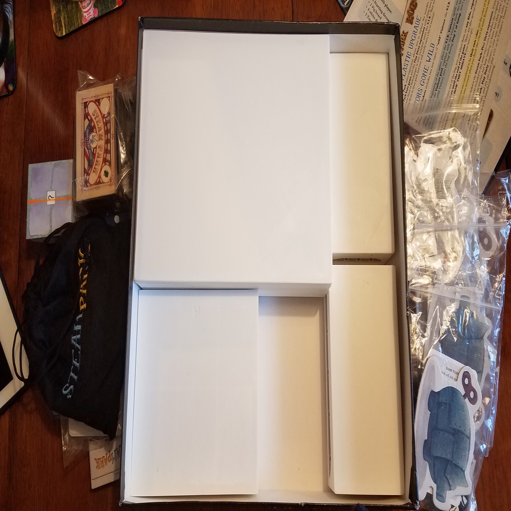 Dodgy Steam Park and Expansions Organizer