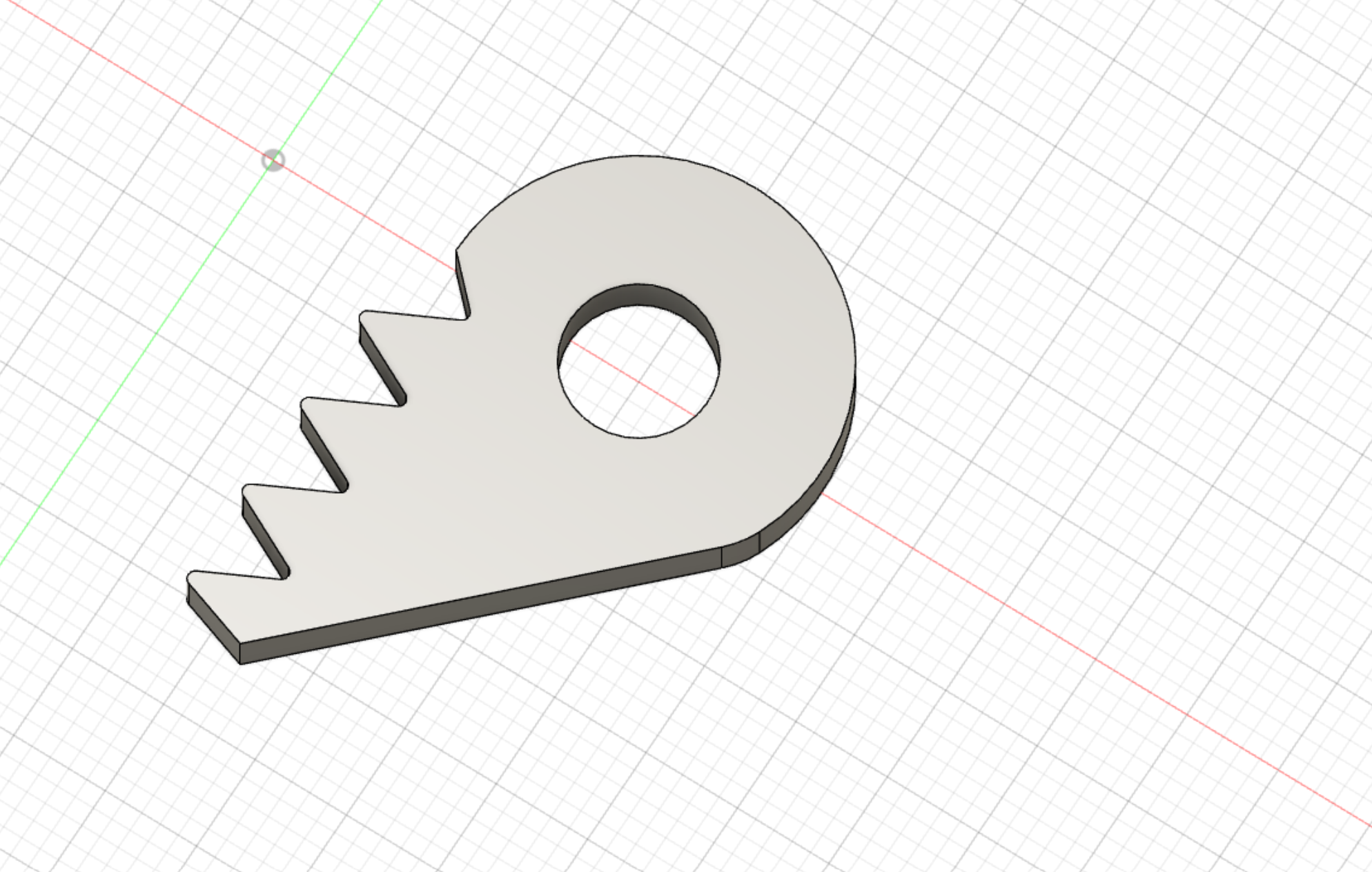 Miniatura 2 do modelo 3D Heart Key Ring