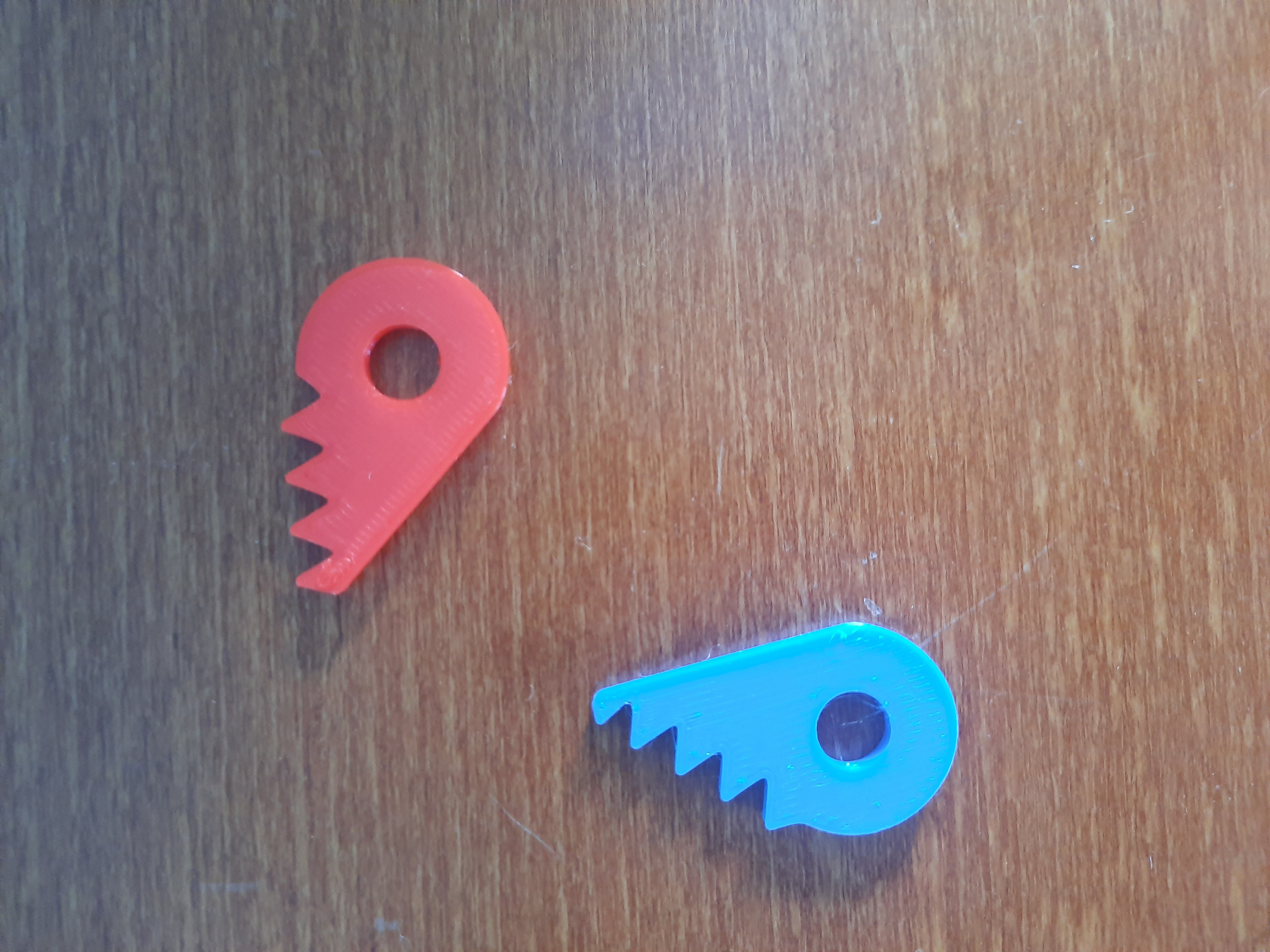 Miniatura 4 do modelo 3D Heart Key Ring