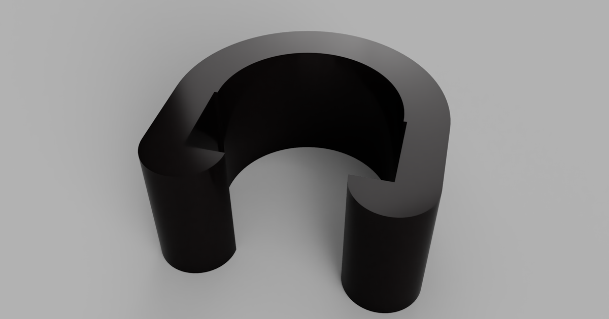 CClip for Brake Lines oder Shift Cables by Marcus Download free STL