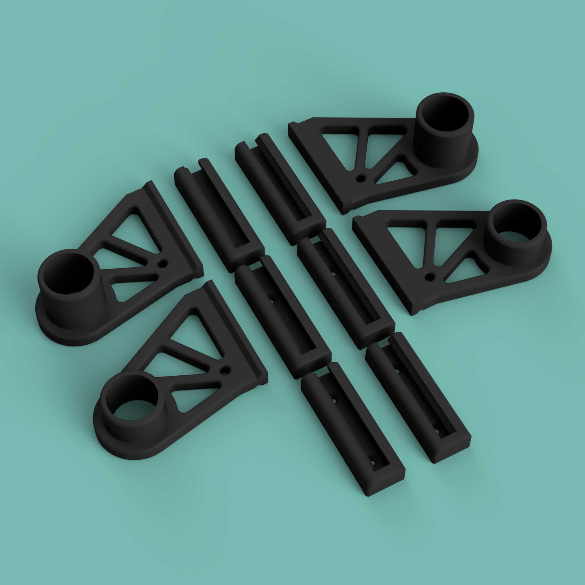 Kitchen paper roll holder (IKEA Skadis compatible) by Hawk7 Download