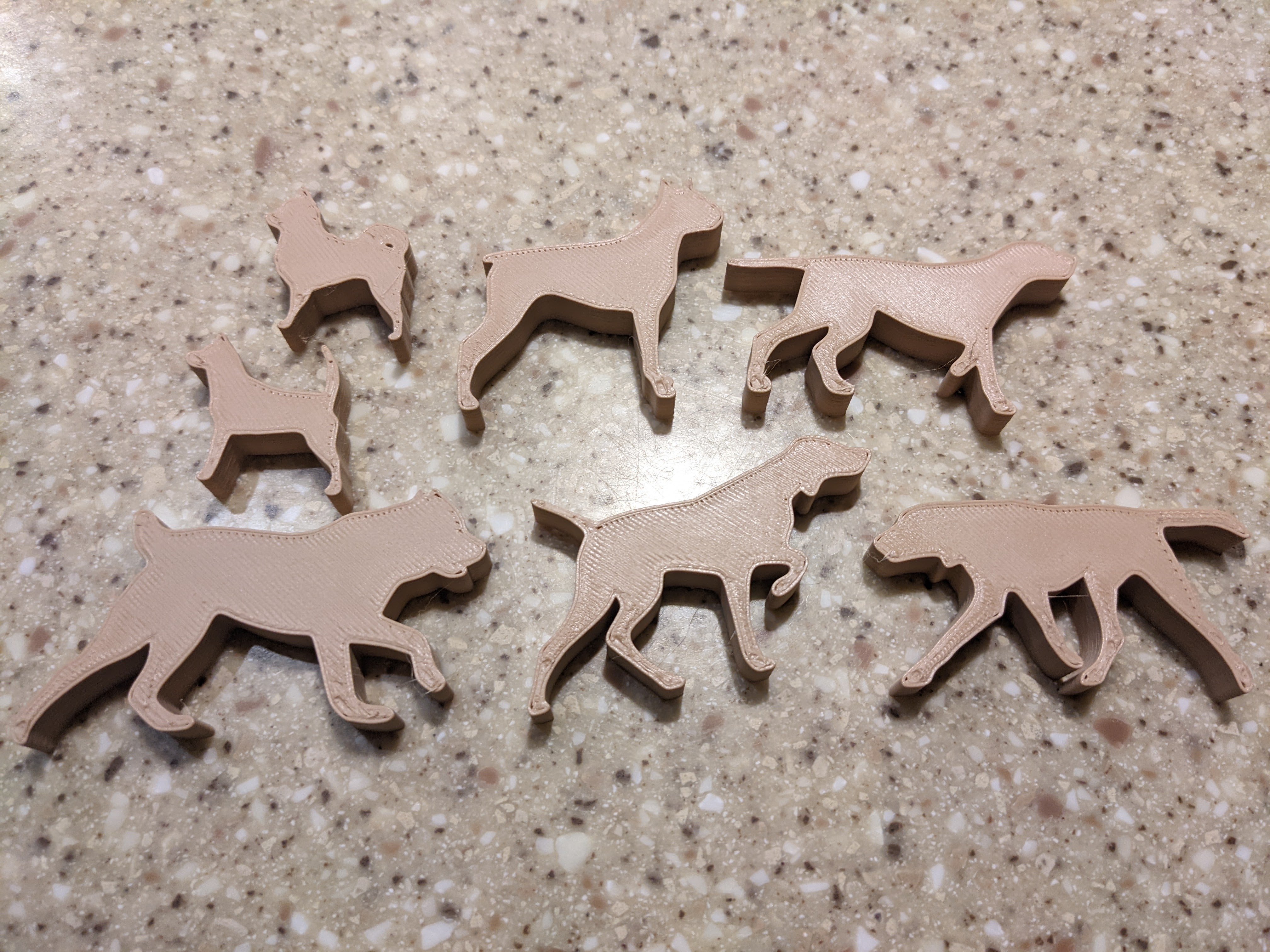 Dog Silhouettes (Meeple for Dog Lover Board Game) by Ben V Download